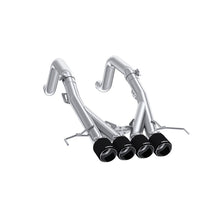 Load image into Gallery viewer, MBRP 14-19 Chevrolet Corvette 6.2L 3in Axle-Back Muffler Bypass Quad Exit Carbon Fiber Tips