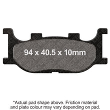 Load image into Gallery viewer, EBC 06-08 Yamaha CP 250 Morphus Front Left FA-SFA-X Brake Pads