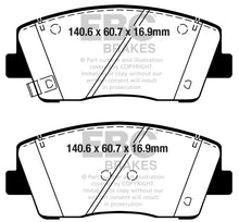 Load image into Gallery viewer, EBC 2019+ Genesis G70 2.0T Yellowstuff Front Brake Pads