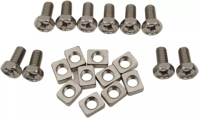 Yuasa 12mm Nut & Bolt Set - 5 Pack