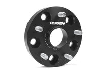 Load image into Gallery viewer, PERRIN Subaru 25mm Wheel Spacers 5x114.3 BP w/56mm Hub - Black