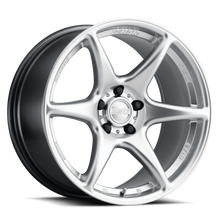 Load image into Gallery viewer, Kansei K11S Tandem 18x9.5in / 5x114.3 BP / 22mm Offset / 73.1mm Bore - Hyper Silver Wheel
