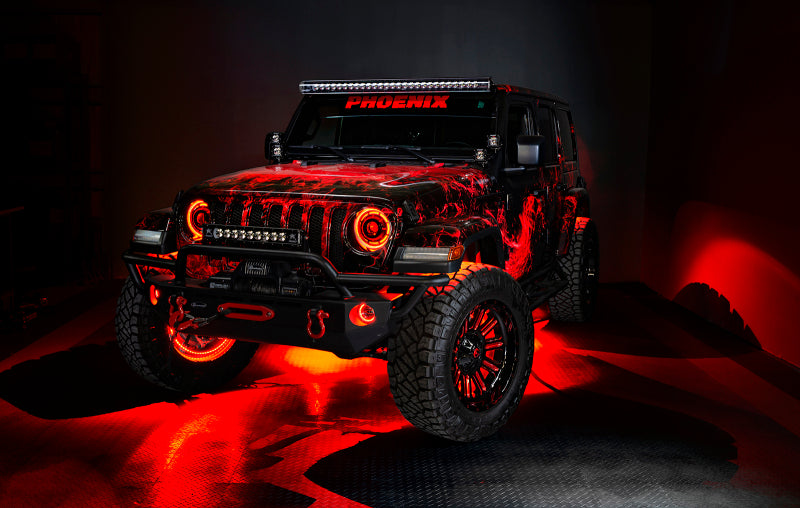 Oracle Jeep Wrangler JK/JL/JT High Performance W LED Fog Lights - w/o Controller
