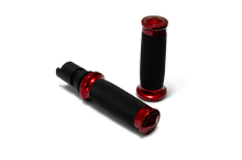 Load image into Gallery viewer, Performance Machine 24-25 Touring, 2025 Softail TBW Contour Handle Grip Set - Red