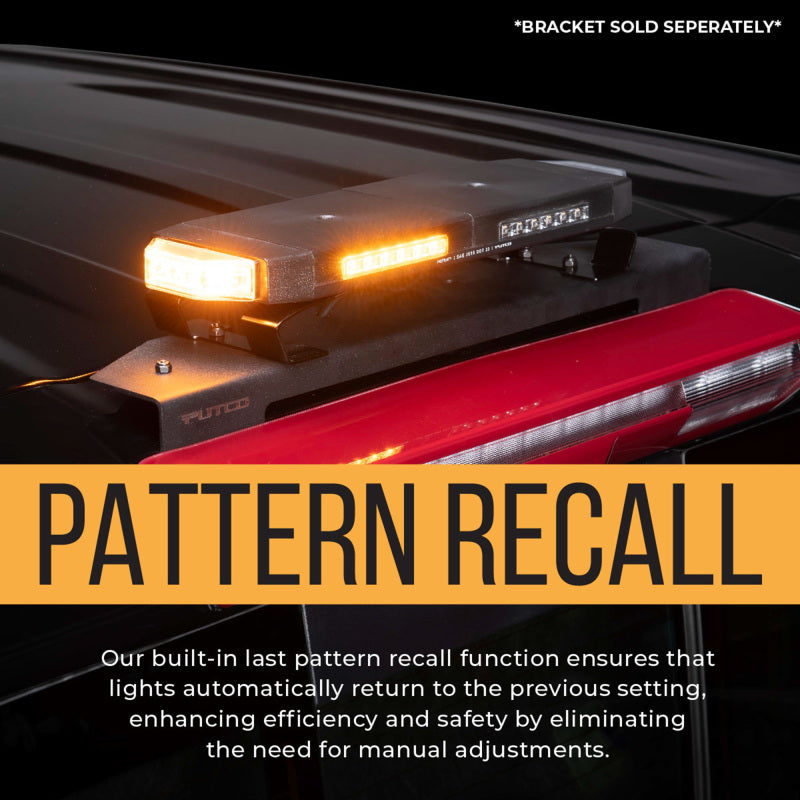 Putco 16in Hornet Light Bar - (Amber) LED Stealth Rooftop Strobe Bar