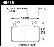 Load image into Gallery viewer, Hawk EVO X HP+ Street Rear Brake Pads