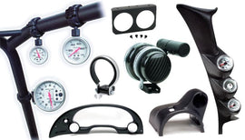 Autometer 99-01 Ford SD Cell Phone/Cup Holder (40-20-40)