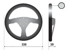 Load image into Gallery viewer, Sparco Steering Wheel 323 Suede Black