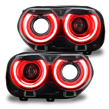 Load image into Gallery viewer, Oracle 15-21 Dodge Challenger RGB+W Headlight DRL Upgrade Kit - ColorSHIFT+W