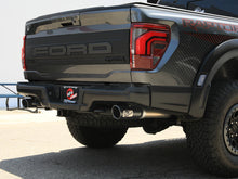 Load image into Gallery viewer, aFe 21-24 Ford F-150 Vulcan Series 3 IN to 3-1/2 IN Stainless Steel Cat-Back Exhaust System - Black