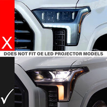 Load image into Gallery viewer, ANZO 22-24 Toyota Tundra (w/Factory LED Refl. &amp; OE Bumper) Z-Series Full LED DRL Vent Lights - Pair