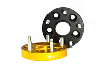 Load image into Gallery viewer, ISC Suspension 5x114 Hub Centric Wheel Spacers 15mm Black (Pair)