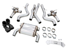 Load image into Gallery viewer, AWE Tuning BMW F8X M3/M4 SwitchPath Cat-Back Exhaust - Diamond Black Tips