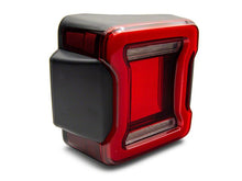 Load image into Gallery viewer, Raxiom 07-18 Jeep Wrangler JK Axial Series JL Style LED Tail Lights- Black Housing- Red Lens