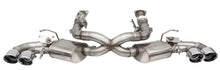 Load image into Gallery viewer, Corsa 2020-25 Corvette C8 3in Valved Cat-Back 4.5in Pol Quad Tips - Fits Factory Perf Exhaust w/ AFM