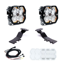 Baja Designs 2025+ Toyota 4Runner Squadron Pro 2.0 A-Pillar Kit (Driving/Combo) - Clear