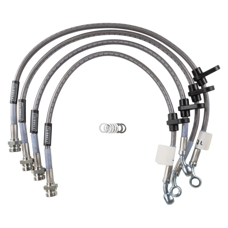 Russell Performance 03-05 Honda Civic Si/02-06 Acura RSX Type S  Brake Line Kit