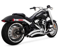 Load image into Gallery viewer, Vance &amp; Hines HD Fatboy/Brkout 18-22 Big Radius 2-2 Chrome PCX Full System Exhaust