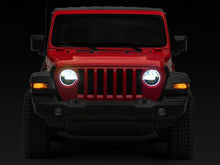 Load image into Gallery viewer, Raxiom 18-23 Jeep Wrangler JL Axial Series 9-In LED Headlights- Black Housing (Clear Lens)