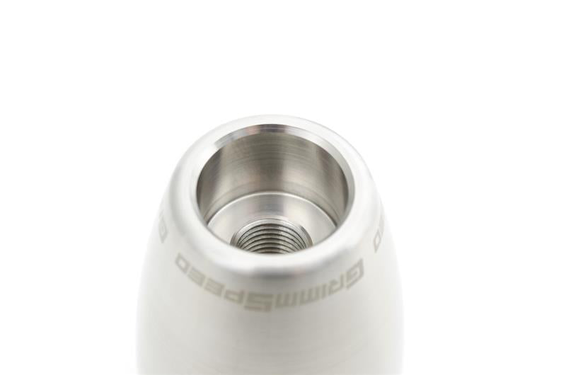 GrimmSpeed Shift Knob Stainless Steel - Subaru 5 Speed and 6 Speed Manual Transmission