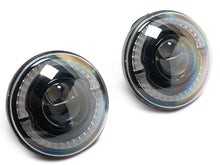 Load image into Gallery viewer, Raxiom 18-26 Jeep Wrangler JL/ 20-26 Gladiator JT HiOutput LED Hlights/Angel Eye DRL-Blk-Clear Lens