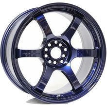 Load image into Gallery viewer, Gram Lights 57DR 18x9.5 +38 5x100 Eternal Blue Pearl Wheel (Min Order Qty 20)