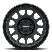 Load image into Gallery viewer, Method MR305 NV 17x8.5 0mm Offset 5x150 116.5mm CB Matte-Gloss Black Wheel