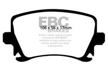 Load image into Gallery viewer, EBC 06-13 Audi A3 2.0 Turbo (Girling rear caliper) Ultimax2 Rear Brake Pads