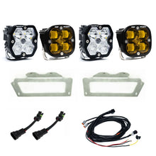 Load image into Gallery viewer, Baja Designs 10-18 Dodge Ram 2500/3500 / 09-12 1500 Squadron SAE 2.0 Fog Kit (SAE Fog) - Baja Amber