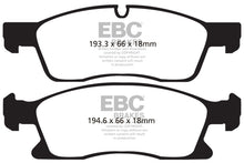 Load image into Gallery viewer, EBC 11+ Dodge Durango 3.6 Extra Duty Front Brake Pads