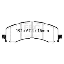 Load image into Gallery viewer, EBC 2022+ Ford Bronco Raptor 3.0T Extra Duty Front Brake Pads