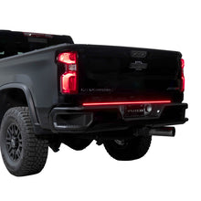 Load image into Gallery viewer, Putco 2024 Chevrolet Silverado HD/ GMC Sierra HD 60In Direct Fit Red Blade Kit Tailgate Bars