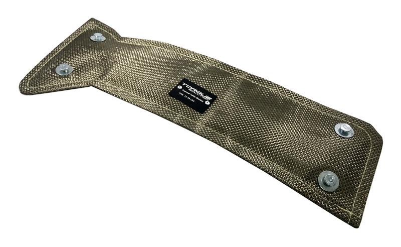 Torque Solution Thermal Turbo Blanket for Oem Subaru Turbos - Red