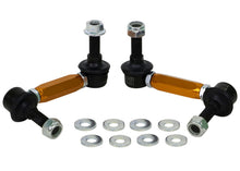 Load image into Gallery viewer, Whiteline Universal Sway Bar Link Assembly Heavy Duty Adjustable Steel Ball 115mm Size