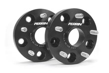 Load image into Gallery viewer, PERRIN Subaru 25mm Wheel Spacers 5x114.3 BP w/56mm Hub - Black