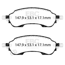 Load image into Gallery viewer, EBC 2021+ Ford Bronco (6th Generation) Yellowstuff Rear Brake Pads