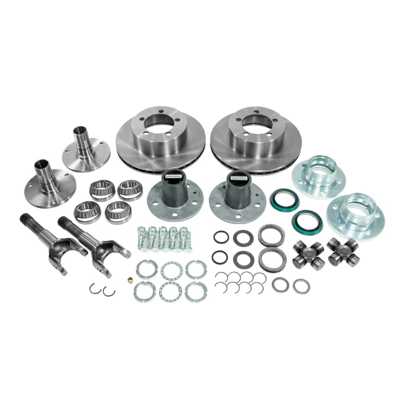 Yukon Gear Spin Free Locking Hub Conversion Kit For Dana 30/Dana 44 TJ/XJ/YJ 27 Spline/5 X 4.5