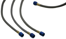 Load image into Gallery viewer, Vibrant Univ Top Mount Oil Drain Kit incl 20in Teflon lined S.S. hose Fitting