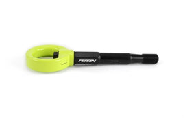 PERRIN 15-17 Subaru WRX & STI / 13-17 Crosstrek / 12-16 Impreza Tow Hook Kit (Front) - Neon Yellow