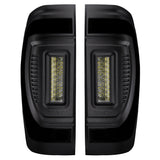Oracle 19-23 GMC Sierra Black Series Flush Style LED Tail Lights - Factory Halogen