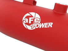 Load image into Gallery viewer, aFe 23-25 Ford F250/F350 Super Duty V8-6.7L BladeRunner Aluminum Hot &amp; Cold Charge Pipe Kit - Red