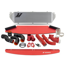 Load image into Gallery viewer, Mishimoto 2023+ Toyota GR Corolla Intercooler &amp; Pipe Kit - Silver Cooler - Red Pipes