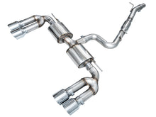 Load image into Gallery viewer, AWE Tuning 22-24 Audi 8Y S3 Touring Edition Exhaust - Chrome Silver Tips