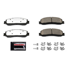 Load image into Gallery viewer, Power Stop 2012 Ford F-250 Super Duty Front Z36 Truck &amp; Tow Brake Pads w/Hardware