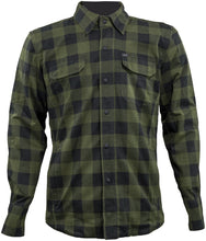 Load image into Gallery viewer, Speed and Strength True Grit Armored Motoshirt Olive/Black - XL