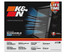 Load image into Gallery viewer, K&amp;N 2018 Jeep Wrangler JL 2.0L/3.6L Cabin Air Filter - 2 Per Box