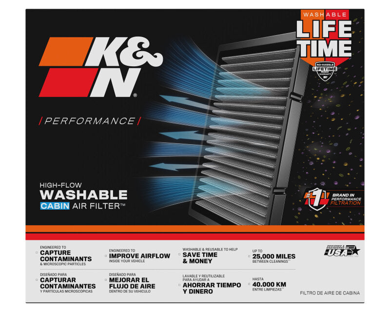 K&N 14-16 GM Full-size Truck Cabin Air Filter