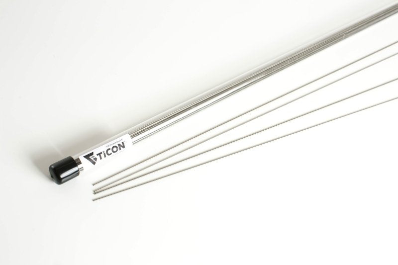 Ticon Industries 39in Length 1/4lb 1mm/.039in Filler Diameter CP1 Titanium Filler Rod