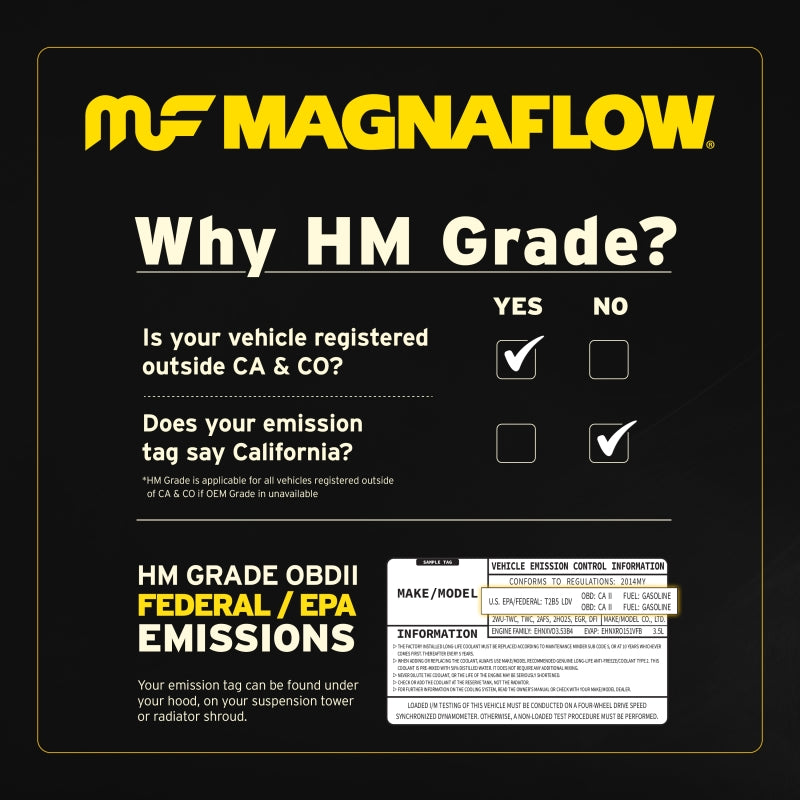 MagnaFlow Conv DF Corvette 92-93