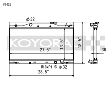 Load image into Gallery viewer, Koyo 02-06 Acura RSX Base/Type-S (MT) Radiator (Req. Non-OEM Rad. Cap)